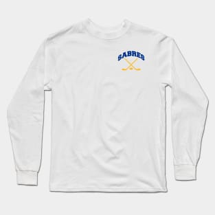 Sabres Hockey Small Logo Long Sleeve T-Shirt